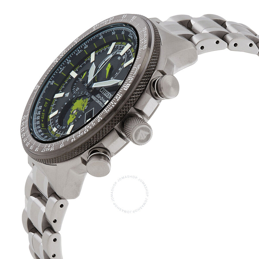 Citizen Promaster World Time Black Dial Men's Watch BY3006-53E - The Watches Men & Co #2