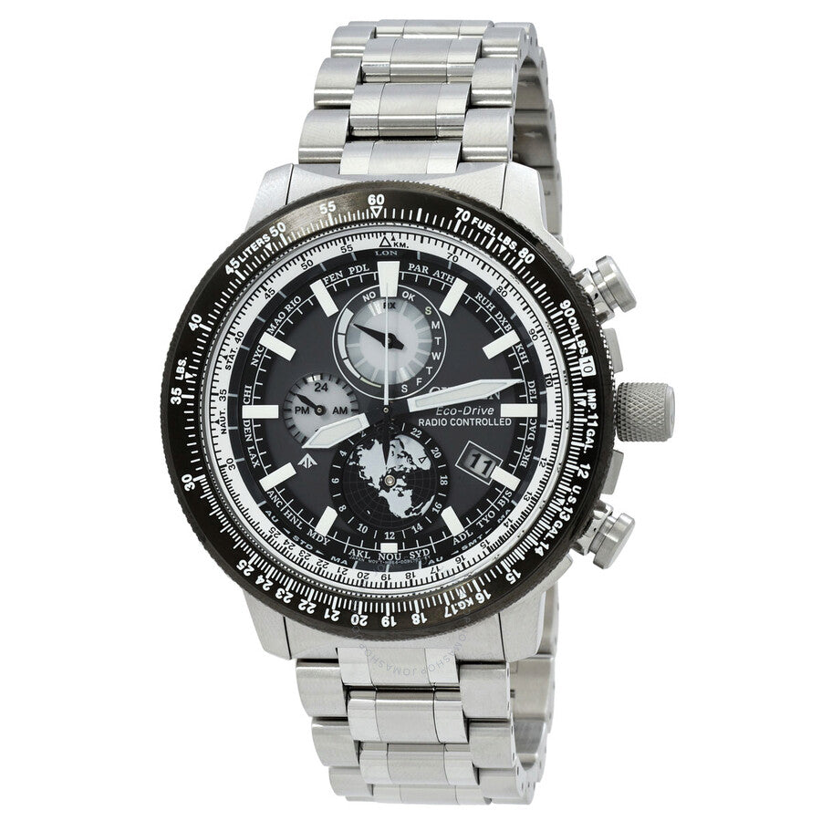 Citizen Promaster World Time Grey Dial Men's Watch BY3006-53H - Dawson Watches