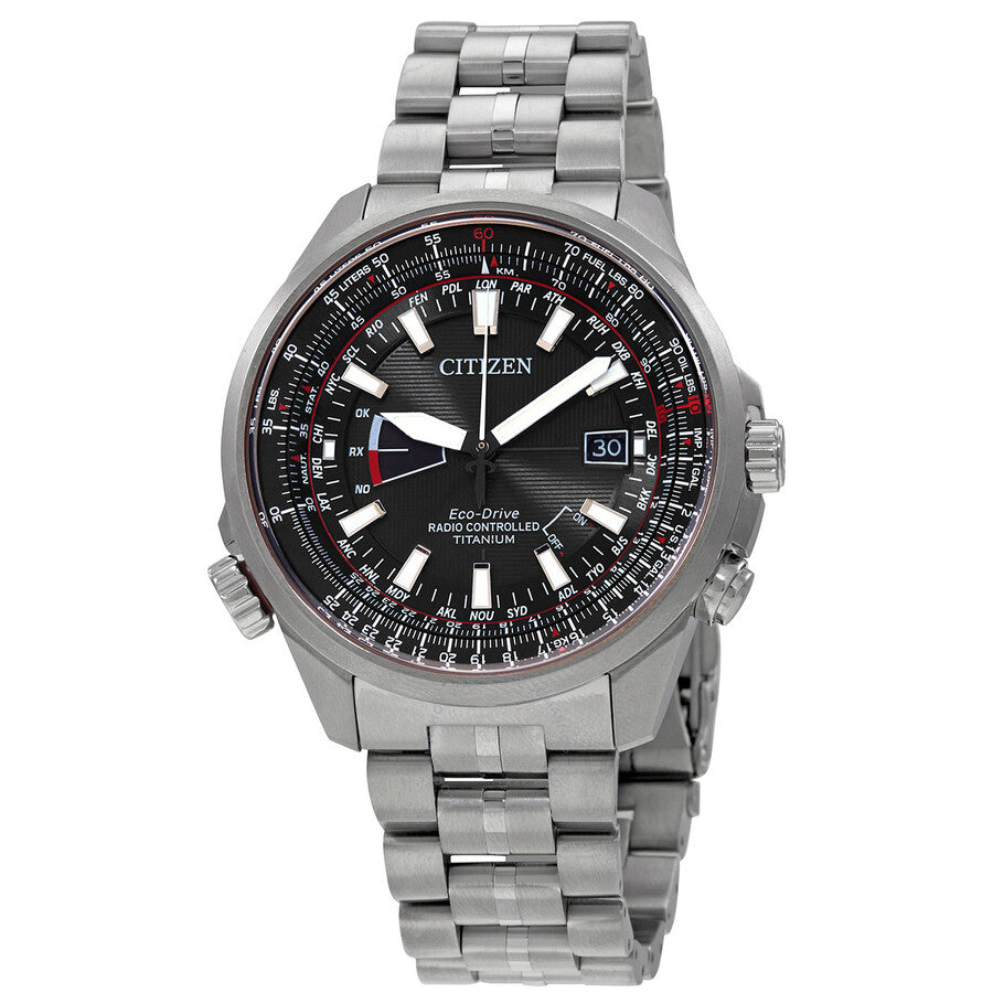 Citizen Promaster World Time Black Dial Men's Watch CB0140-58E - Dawson Watches