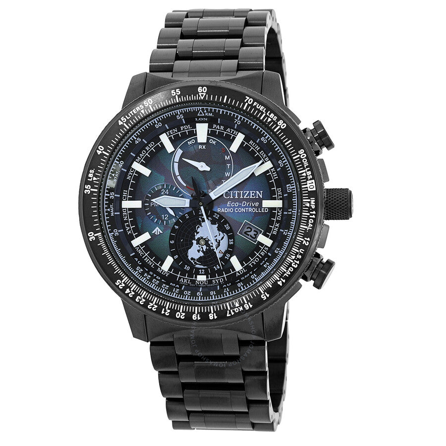 Citizen Promaster World Time Blue Dial Men's Watch BY3005-56E - Dawson Watches