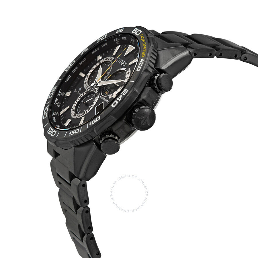 Citizen Promaster World Time Chronograph Black Dial Men's Watch CB5037-84E - Dawson Watches #2