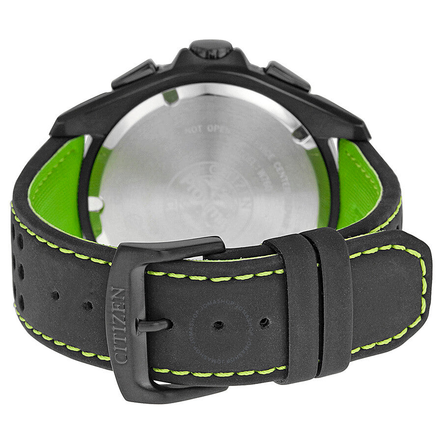 Citizen Proximity Eco Drive Black Dial Leather Men's Watch AT7035-01E - Dawson Watches #3