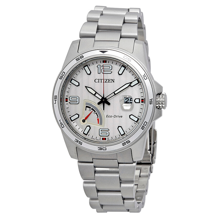 Citizen PRT Silver Dial Stainless Steel Men's Watch AW7031-54A - Dawson Watches