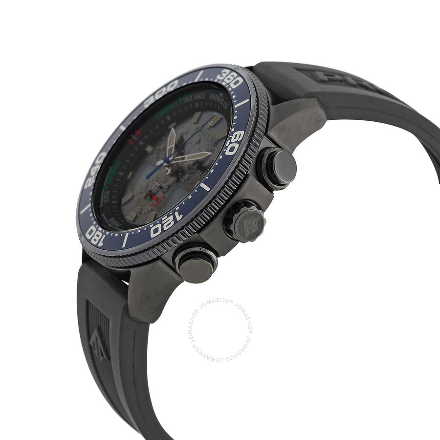 Citizen Promaster Chronograph Analog-Digital Black Dial Men's Watch JR4065-09E - Dawson Watches #2