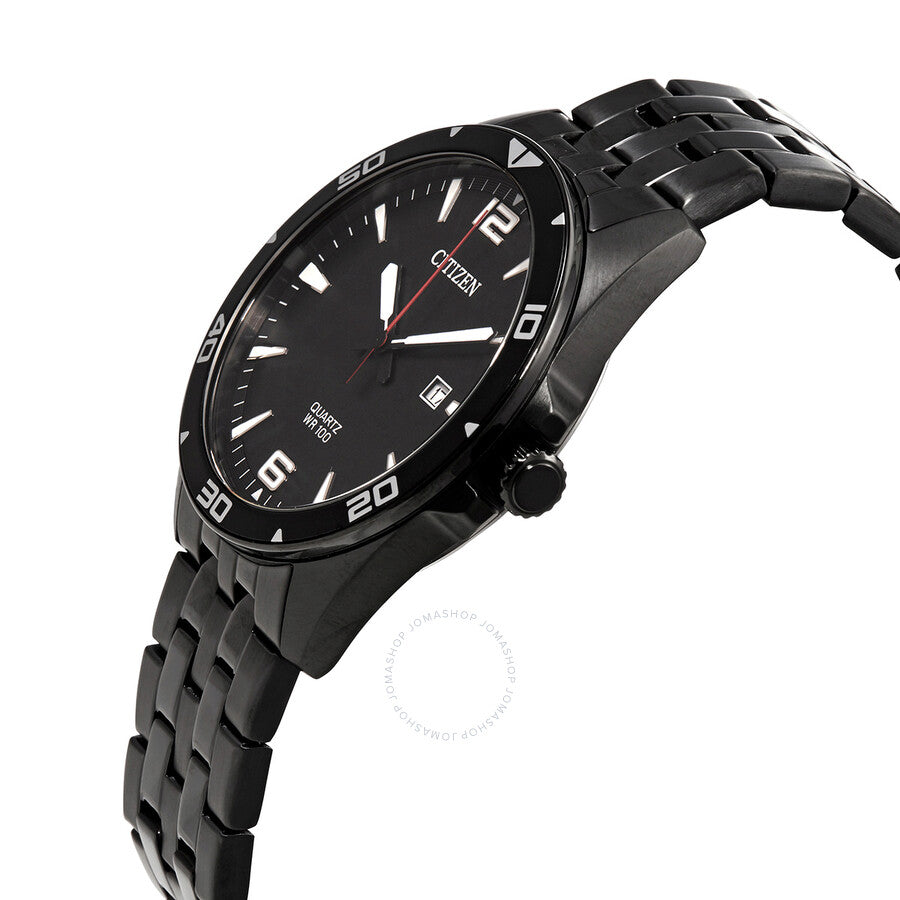Citizen Quartz Black Dial Black-plated Men's Watch BI5055-51E - Dawson Watches #2