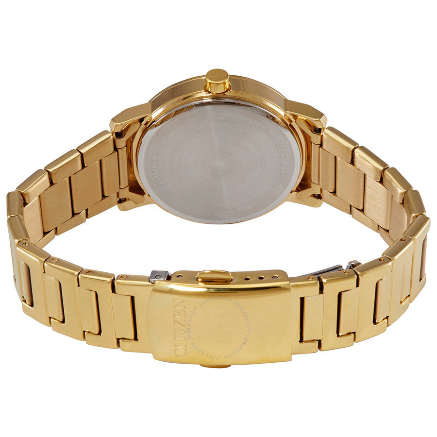 Citizen Quartz Black Dial Gold-tone Ladies Watch EQ9062-58E - Dawson Watches #3