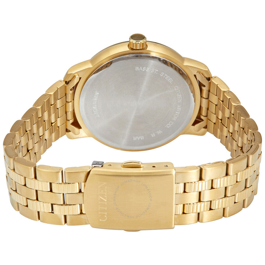 Citizen Quartz Black Dial Gold-tone Men's Watch BI1083-57E - Dawson Watches #3