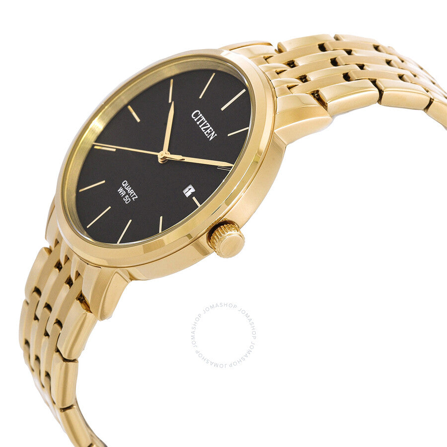 Citizen Quartz Black Dial Gold-tone Men's Watch BI5072-51E - Dawson Watches #2