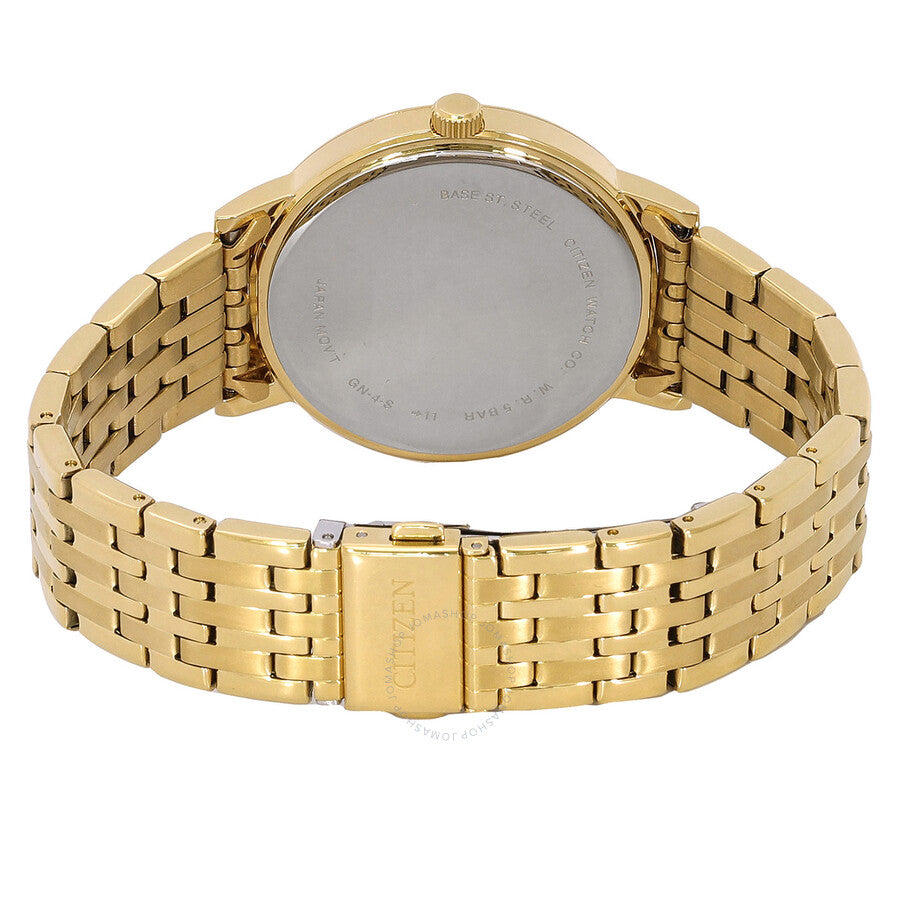 Citizen Quartz Black Dial Gold-tone Men's Watch BI5072-51E - Dawson Watches #3