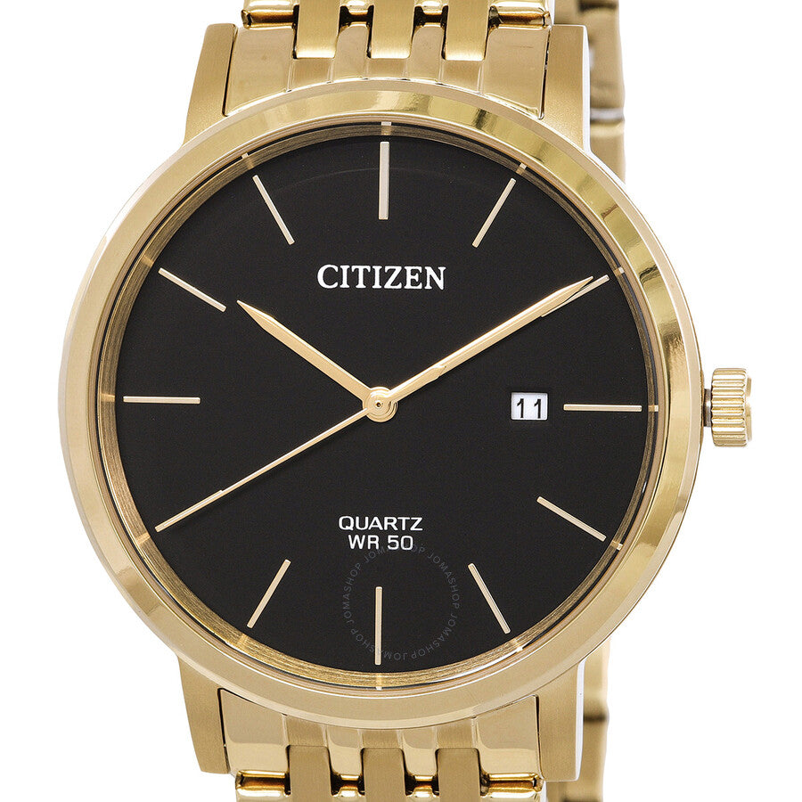 Citizen Quartz Black Dial Gold-tone Men's Watch BI5072-51E - Dawson Watches #4