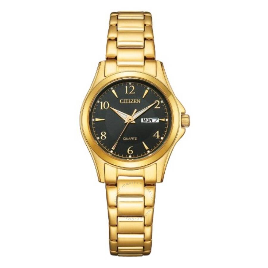 Citizen Quartz Black Dial Ladies Watch EQ0612-58E - Dawson Watches