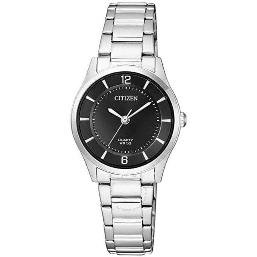 Citizen Quartz Black Dial Ladies Watch ER0201-81E - Dawson Watches