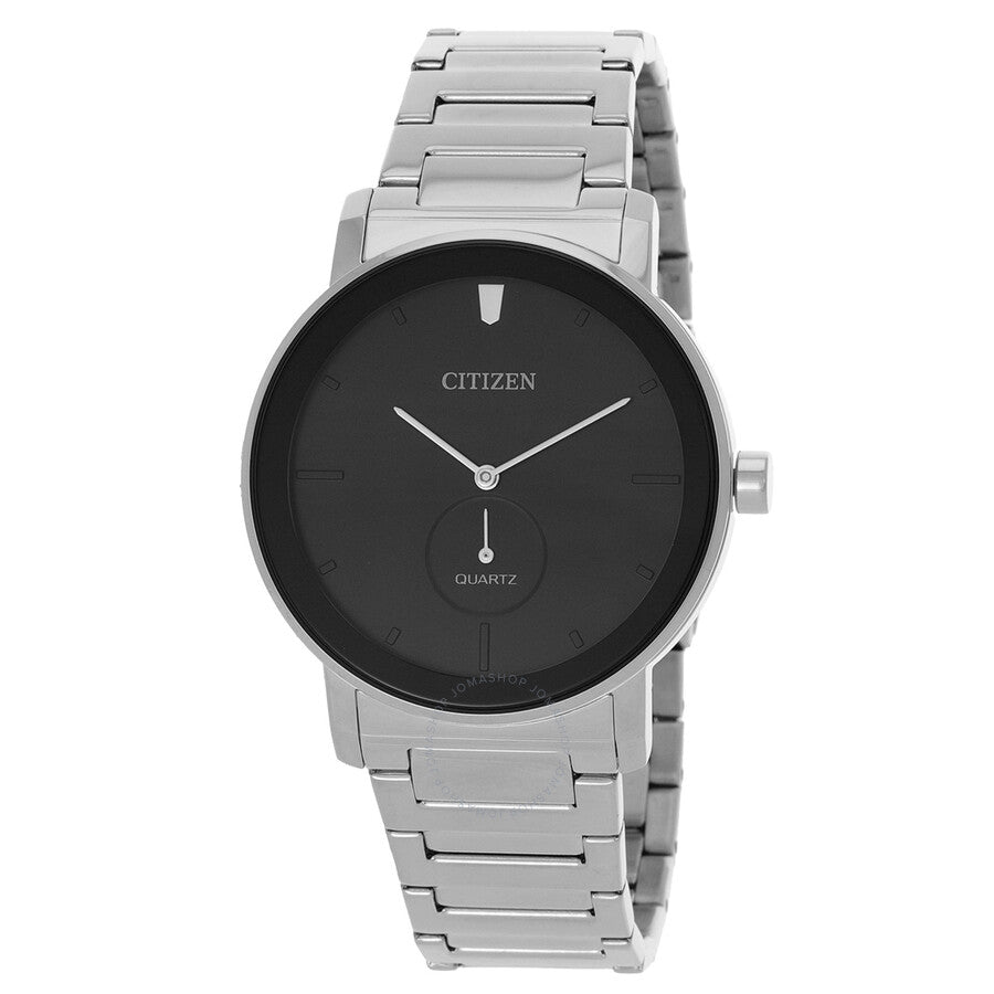 Citizen Quartz Black Dial Men's Watch BE9180-52E - Dawson Watches