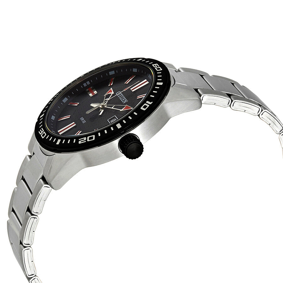 Citizen Quartz Black Dial Men's Watch BI1061-50E - Dawson Watches #2