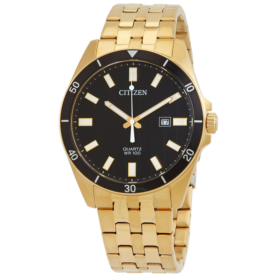 Citizen Quartz Black Dial Men's Watch BI5052-59E - Dawson Watches