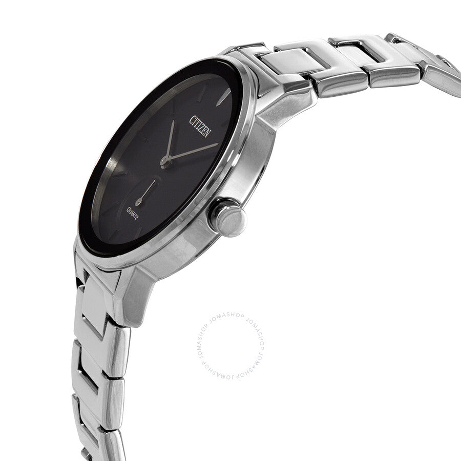 Citizen Quartz Black Dial Stainless Steel Ladies Watch EQ9060-53E - Dawson Watches #2