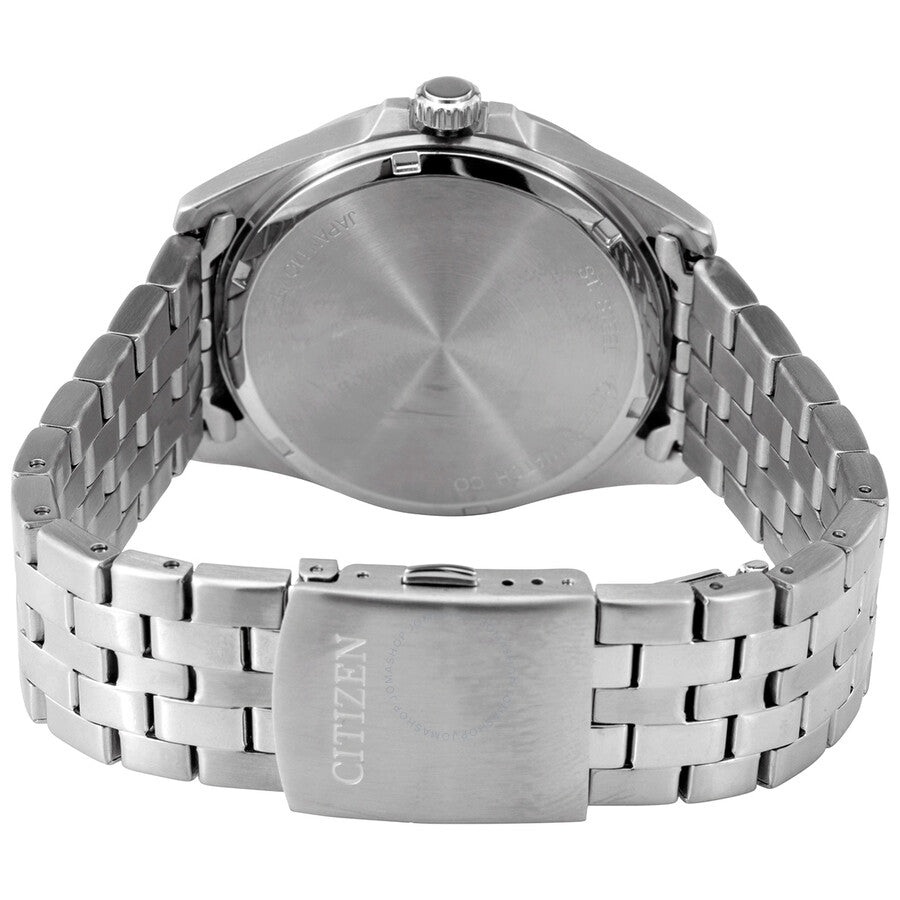 Citizen Quartz Black Dial Stainless Steel Men's Watch BI5050-54E - Dawson Watches #3