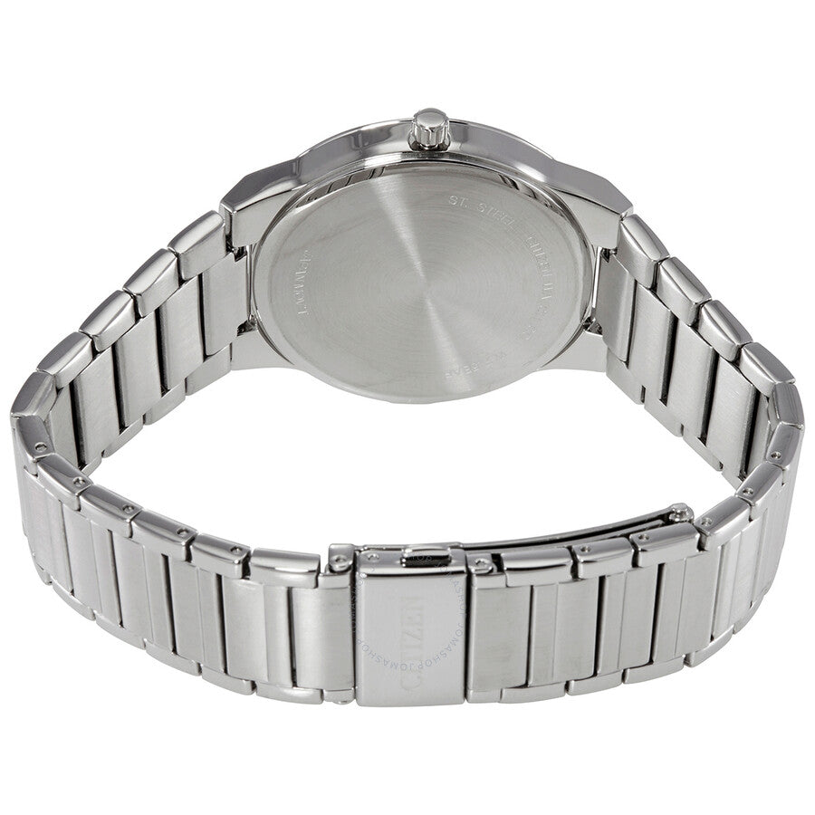 Citizen Quartz Black Dial Stainless Steel Men's Watch BI5060-51H - Dawson Watches #3