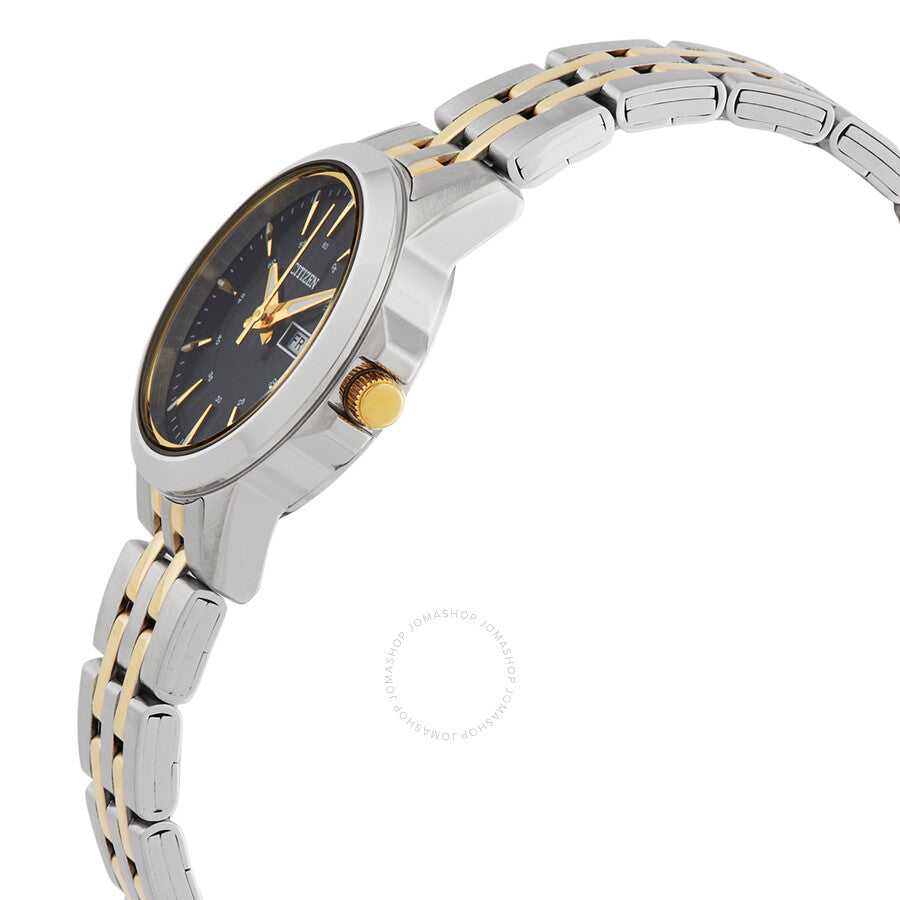 Citizen Quartz Black Dial Two-tone Ladies Watch EQ0608-55E - Dawson Watches #2