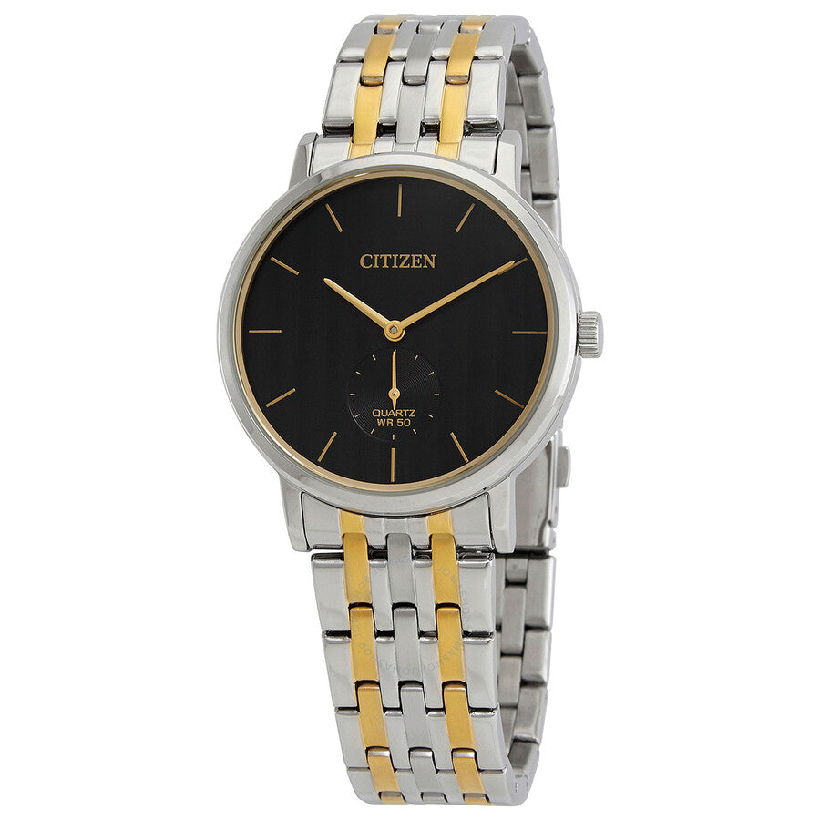 Citizen Quartz Black Dial Two-tone Men's Watch BE9174-55E - Dawson Watches