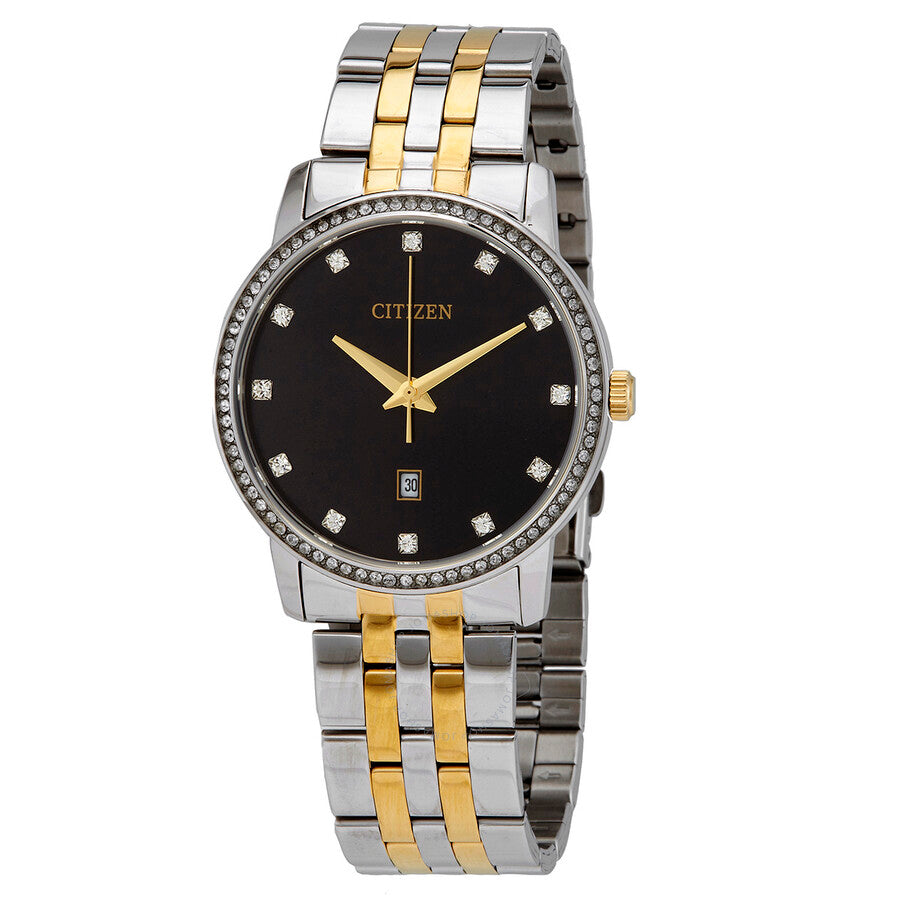 Citizen Quartz Black Dial Two-tone Men's Watch BI5034-51E - Dawson Watches