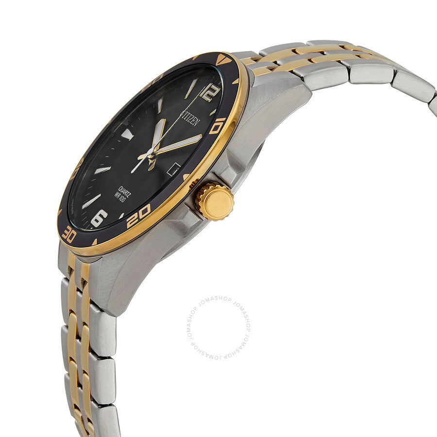 Citizen Quartz Black Dial Two-tone Men's Watch BI5059-50E - Dawson Watches #2