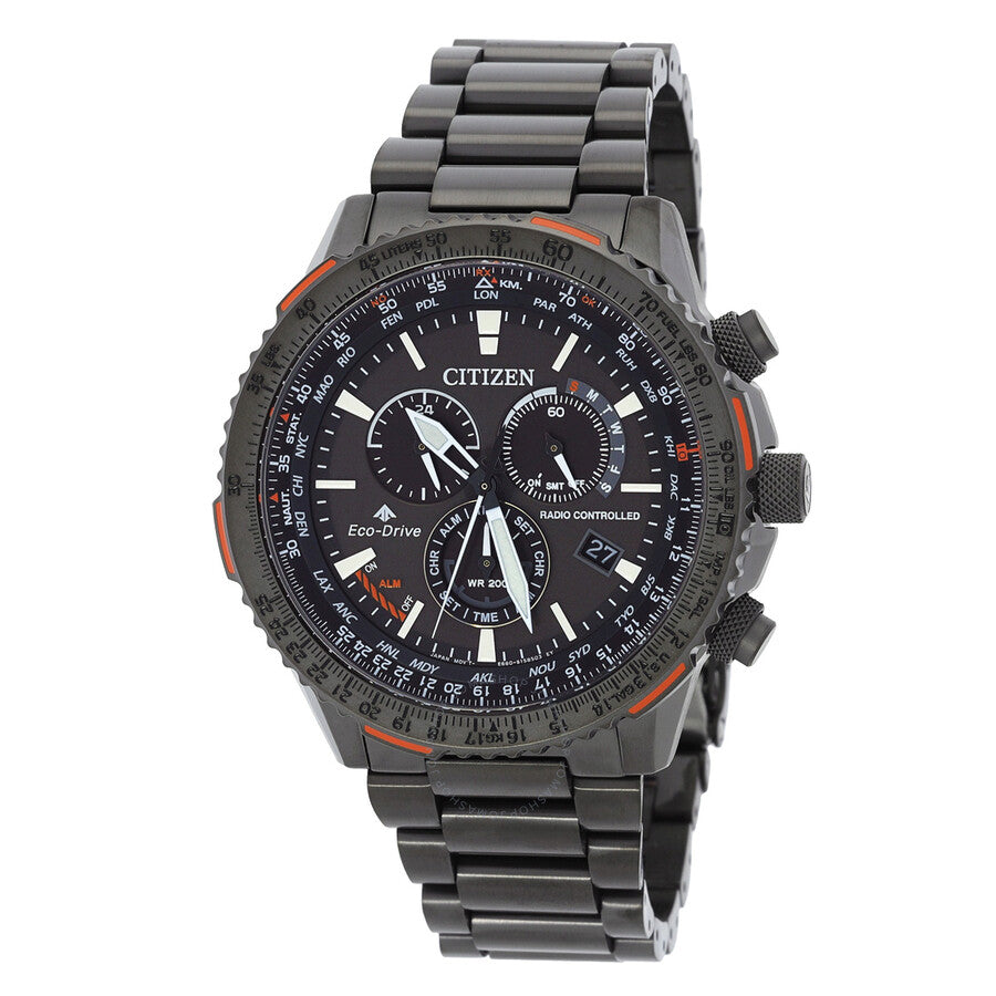 Citizen Quartz Black Dial Watch CB5007-51H - Dawson Watches