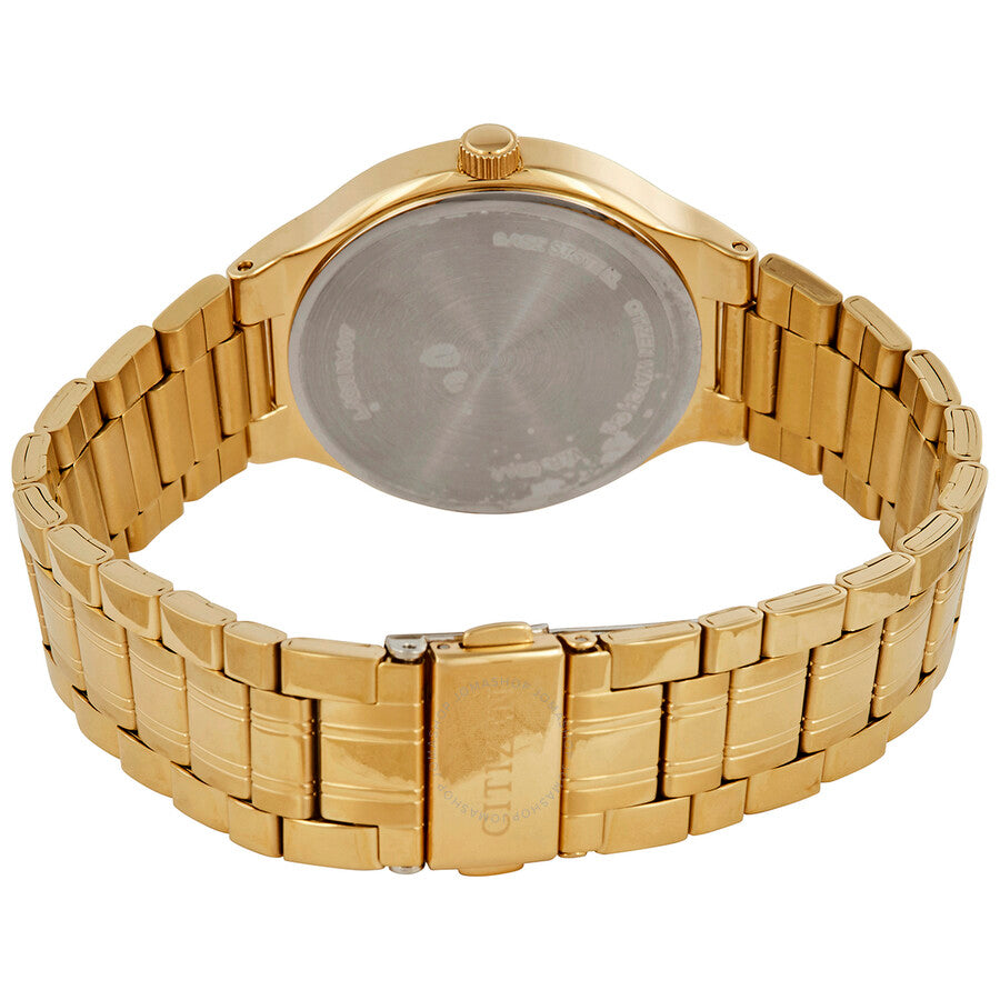 Citizen Quartz Black Dial Yellow Gold-tone Men's Watch BI5022-50E - Dawson Watches #3