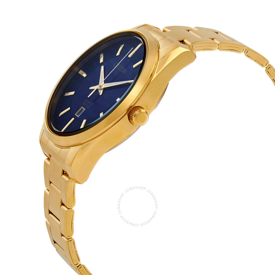 Citizen Quartz Blue Dial Gold-tone Men's Watch BI1032-58L - Dawson Watches #2