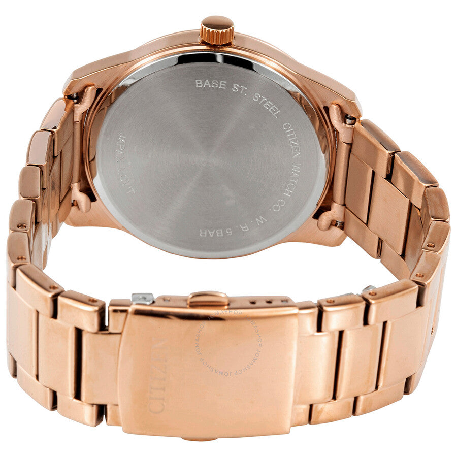 Citizen Quartz Blue Dial Rose Gold-tone Men's Watch BH5003-51L - Dawson Watches #3