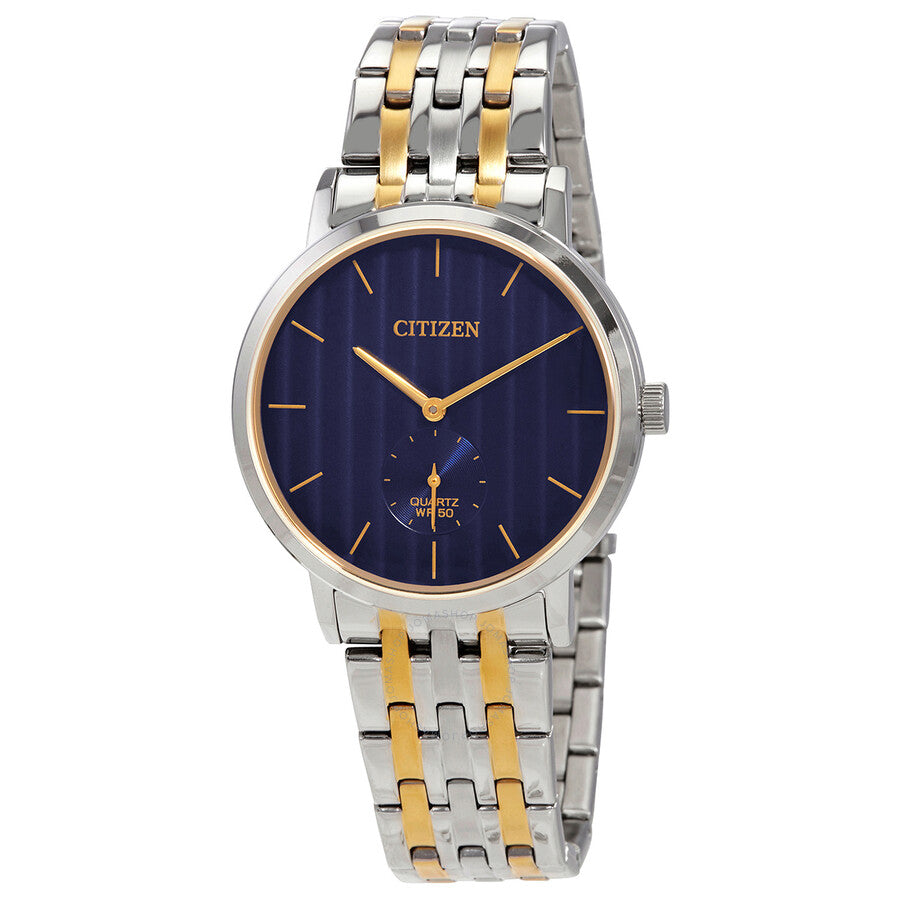 Citizen Quartz Blue Dial Two-tone Men's Watch BE9174-55L - Dawson Watches