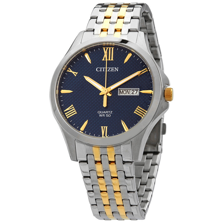 Citizen Quartz Blue Dial Two-tone Men's Watch BF2024-50L - Dawson Watches