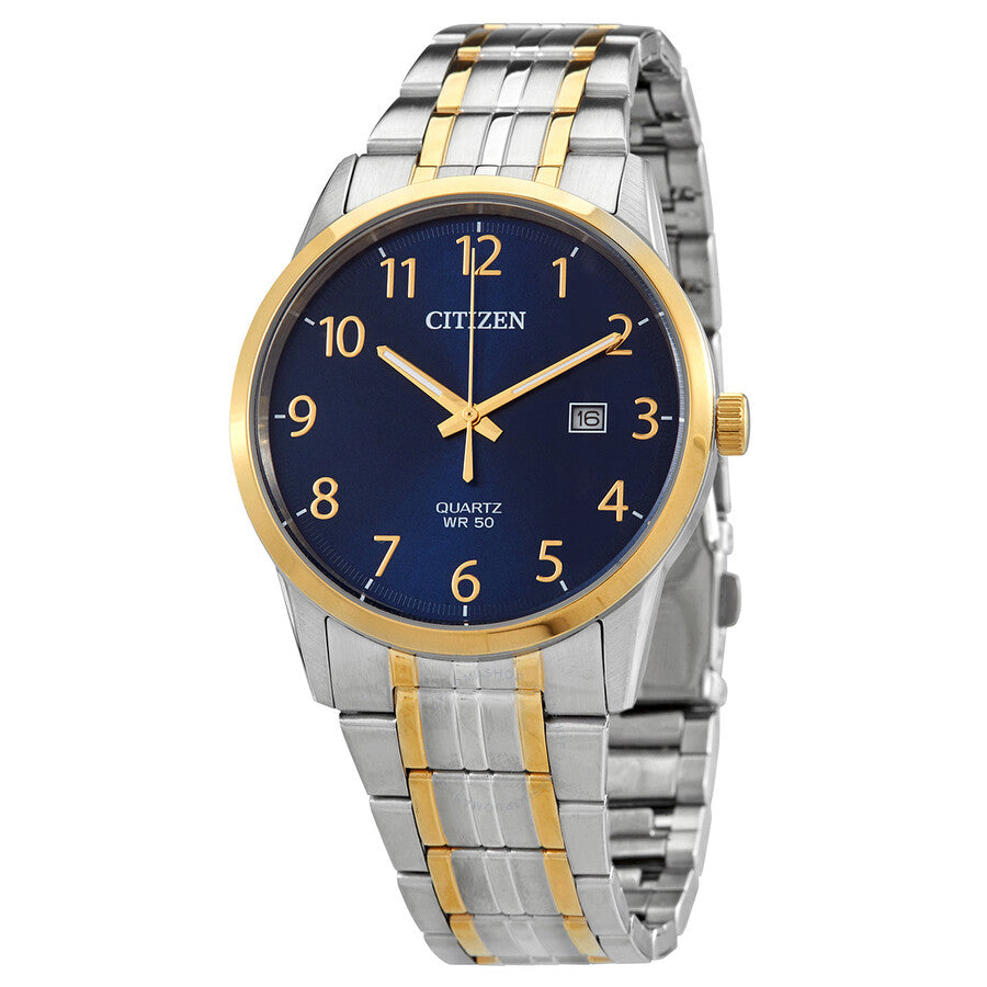 Citizen Quartz Blue Dial Two-tone Men's Watch BI5004-51L - Dawson Watches