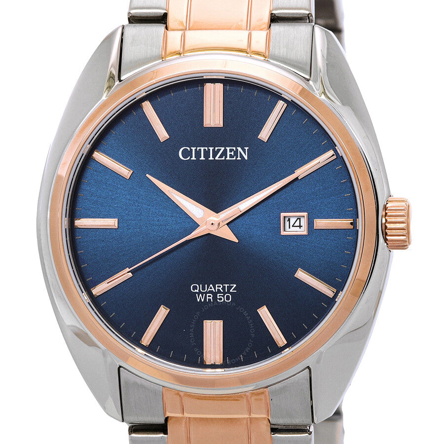 Citizen Quartz Blue Dial Two-tone Men's Watch BI5104-57L - Dawson Watches #4