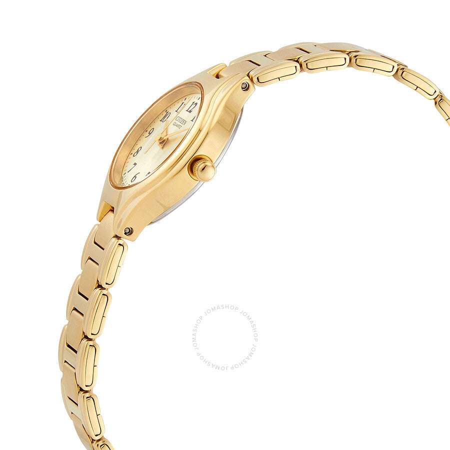 Citizen Quartz Champagne Dial Ladies Watch EU2252-56P - Dawson Watches #2