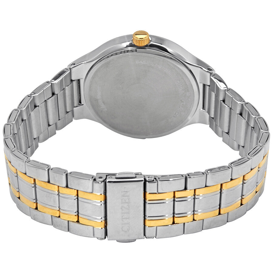 Citizen Quartz Champagne Dial Stainless Steel Men's Watch BI5024-54P - Dawson Watches #3