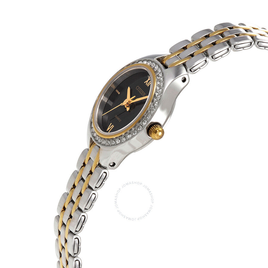 Citizen Quartz Crystal Black Dial Ladies Watch EJ6144-56E - Dawson Watches #2