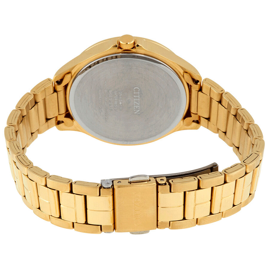 Citizen Quartz Crystal Black Dial Yellow Gold-tone Ladies Watch EV0052-50E - Dawson Watches #3