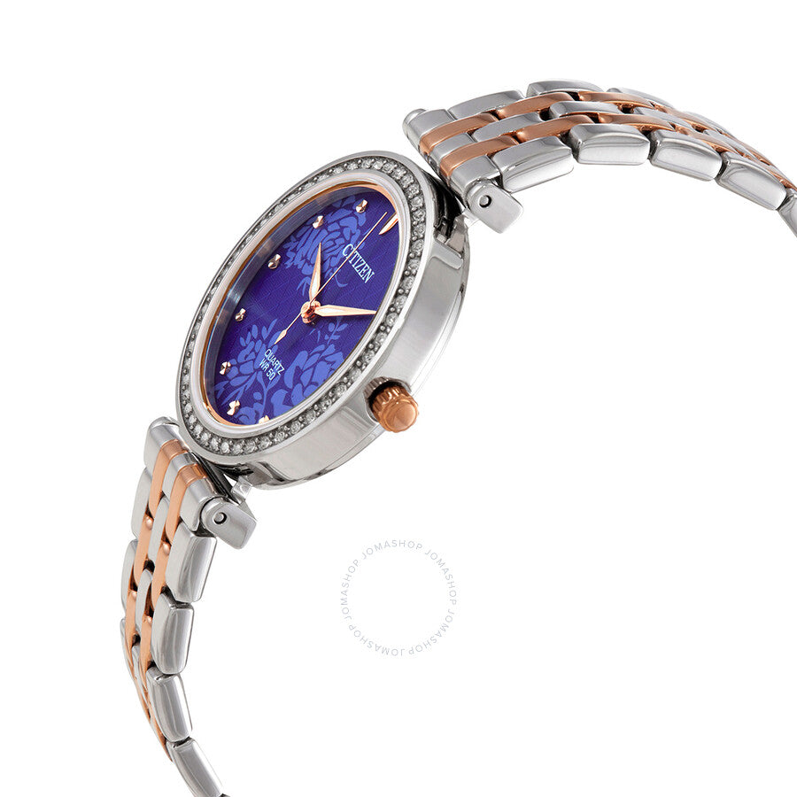 Citizen Quartz Crystal Blue Dial Ladies Watch ER0218-53L - Dawson Watches #2