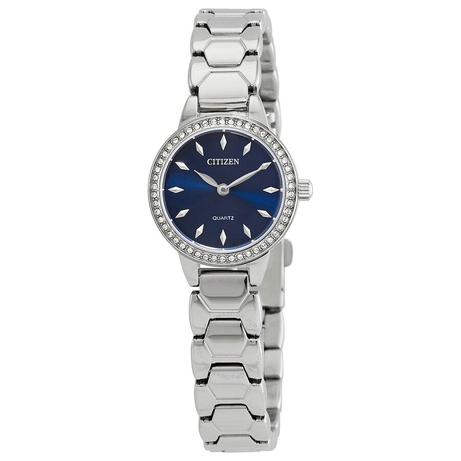 Citizen Quartz Crystal Blue Dial Ladies Watch EZ7010-56L - Dawson Watches