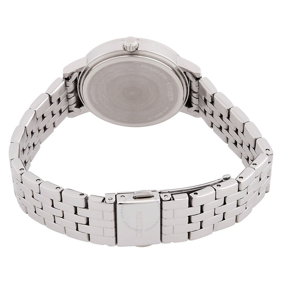 Citizen Quartz Crystal Blue Mother of Pearl Dial Ladies Watch EL3100-55N - Dawson Watches #3