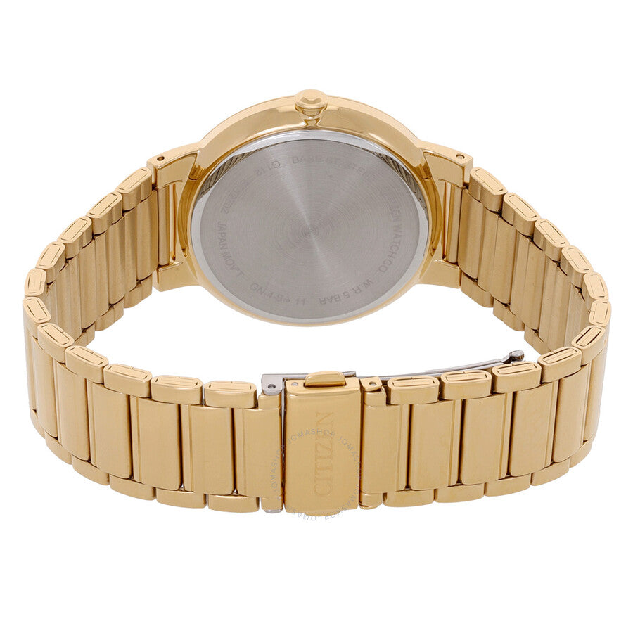 Citizen Quartz Crystal Champagne Dial Men's Watch BI5012-53Q - Dawson Watches #3