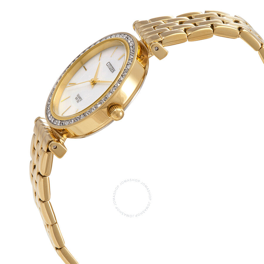 Citizen Quartz Crystal Mother of Pearl Dial Ladies Watch ER0212-50D - Dawson Watches #2