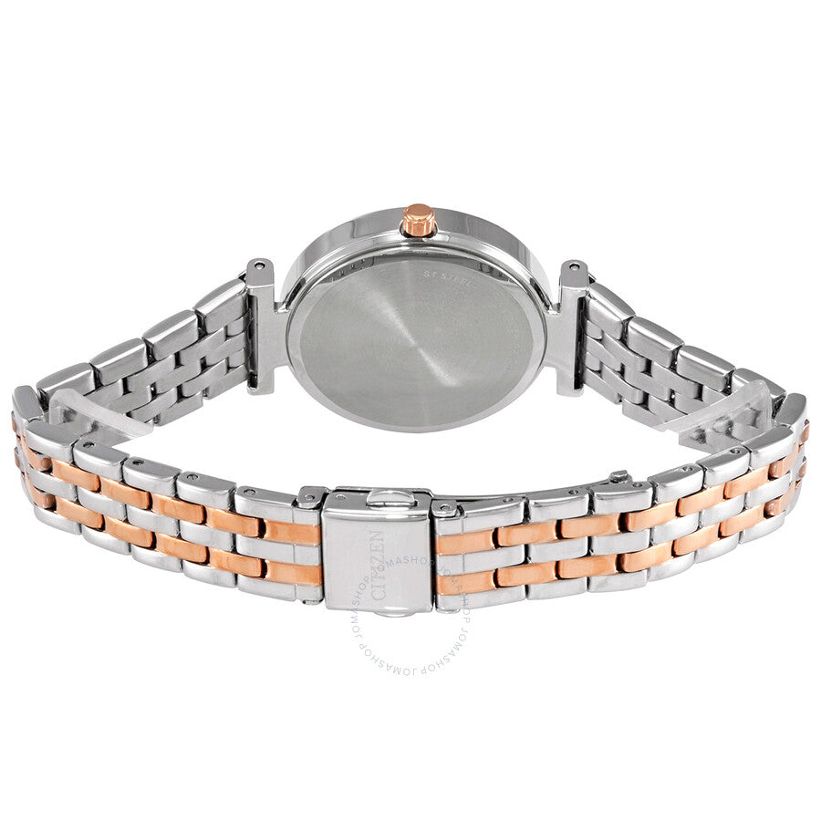 Citizen Quartz Crystal Pink Dial Ladies Watch ER0218-53X - Dawson Watches #3
