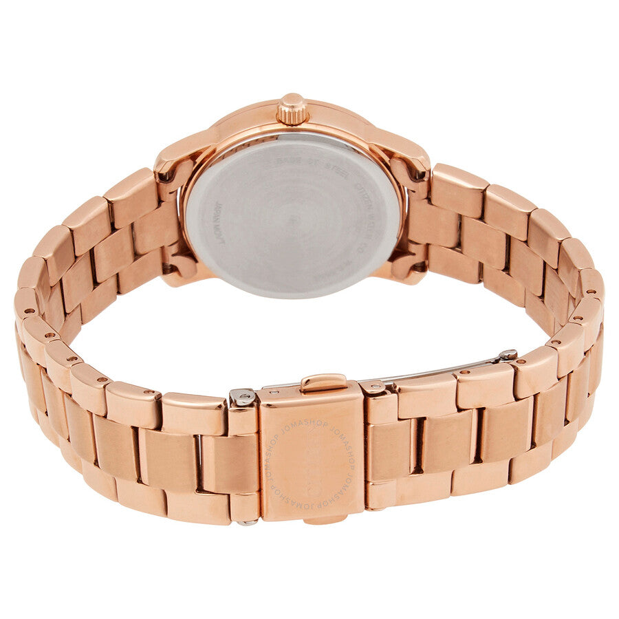 Citizen Quartz Crystal Rose Gold-tone Ladies Watch EU6039-86A - Dawson Watches #3