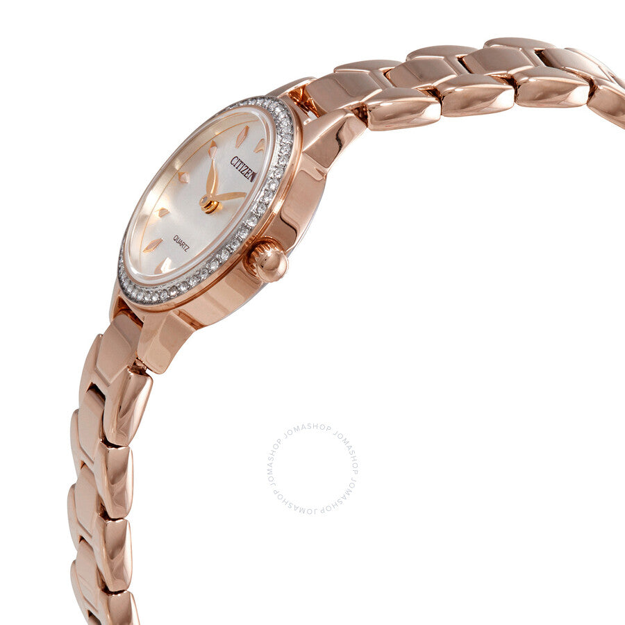 Citizen Quartz Crystal Silver Dial Ladies Watch EZ7013-58A - Dawson Watches #2