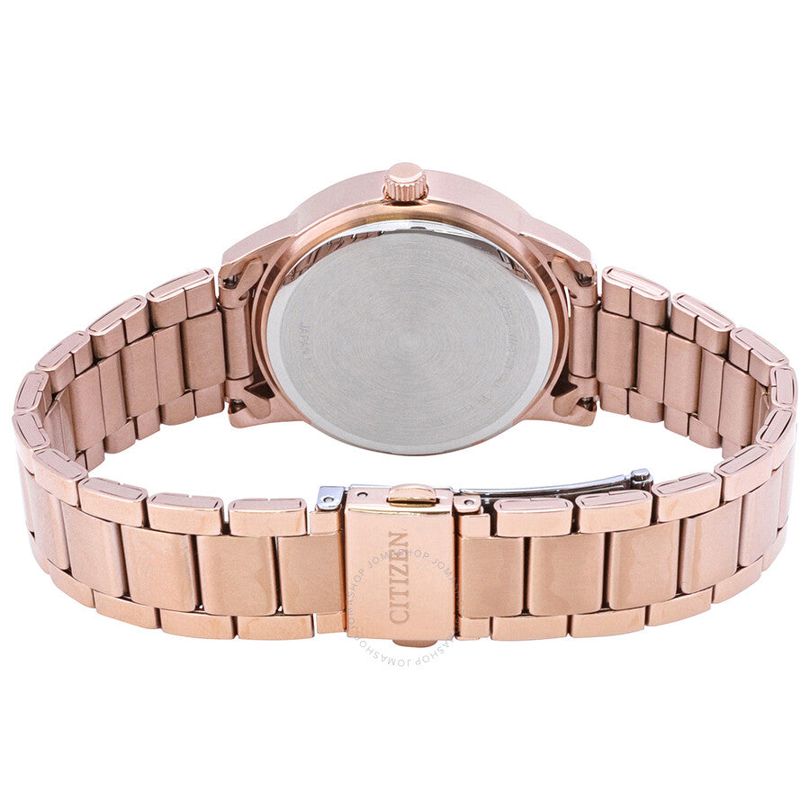 Citizen Quartz Crystal White Dial Ladies Watch EL3093-83A - Dawson Watches #3