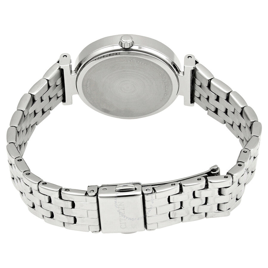 Citizen Quartz Crystal White Dial Ladies Watch ER0211-52A - Dawson Watches #3