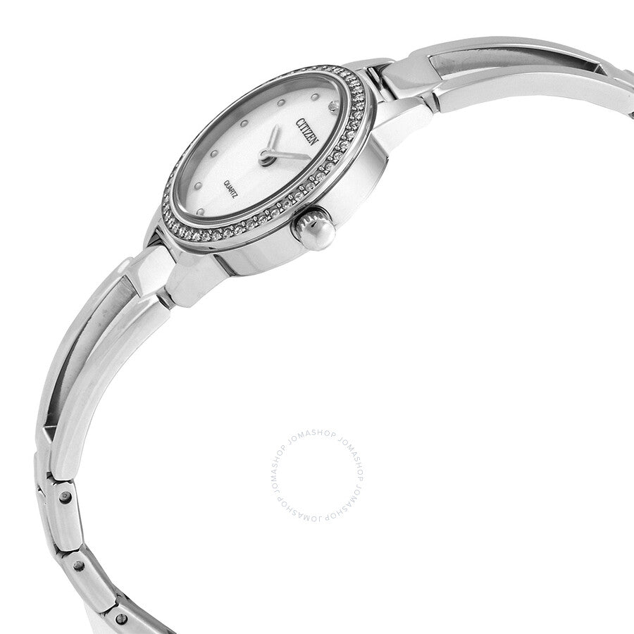 Citizen Quartz Crystal White Dial Ladies Watch EZ7011-88A - Dawson Watches #2