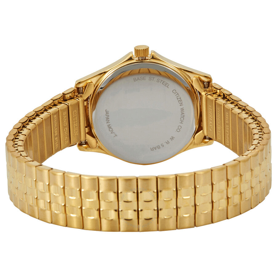 Citizen Quartz Gold Dial Ladies Watch EQ2002-91P - Dawson Watches #3